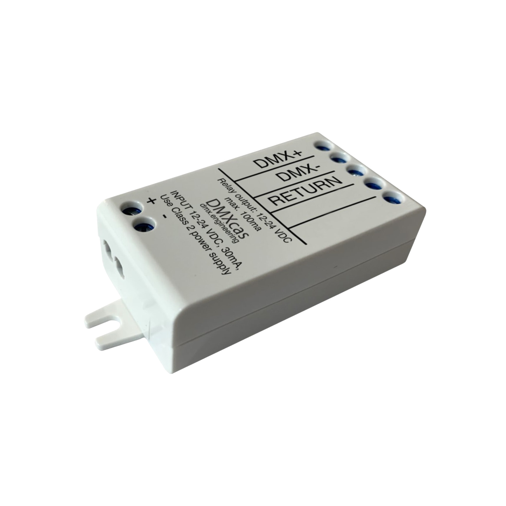 DMX Engineering DMXcas — Bộ Chuyển Đổi DMX-512 Sang Casambi Bluetooth, 8 Kênh, Nguồn 12–24 VDC